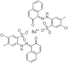 PIGMENT RED 53:1 structural formula