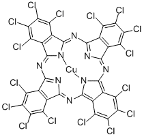 pigment green 7 Structural Formula
